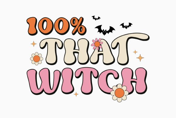 100 That Witch Halloween Retro