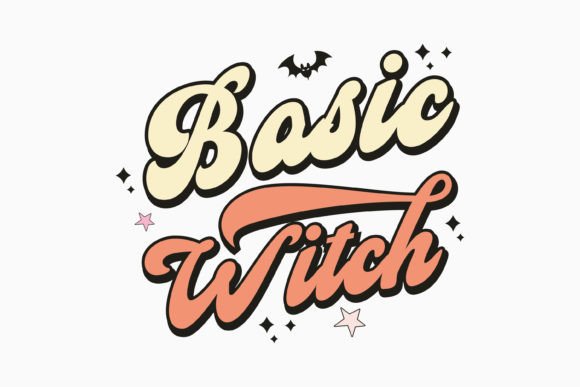 Basic Witch Halloween Retro