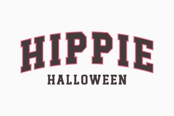 Halloween Hippie Retro Svg