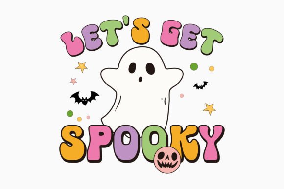 Let's Get Spooky Halloween Retro