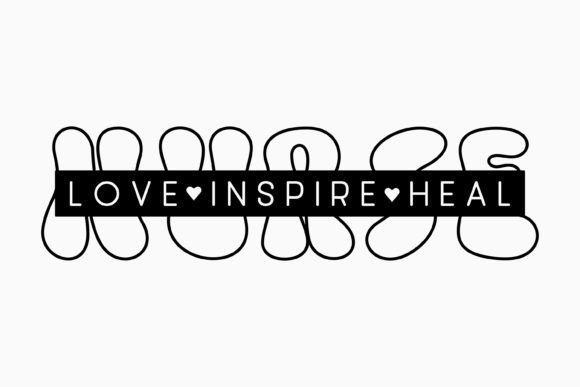 Nurse Love Embroidery Design